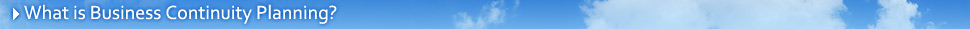 What is Business Continuity Planning?
